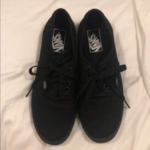 Black Vans